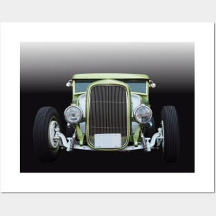 Classic Hot Rod Style Posters and Art